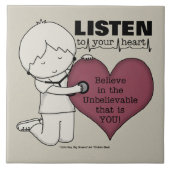 聞ハート タイル (正面)