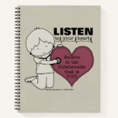 聞ハート ノートブック (正面)