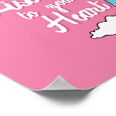 聞ハート ポスター (角)