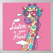 聞ハート ポスター (正面)