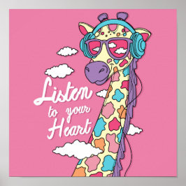 聞ハート ポスター