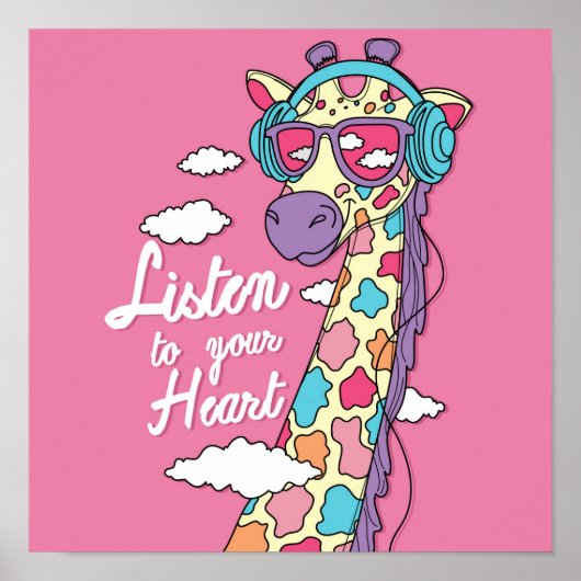 聞ハート ポスター (正面)