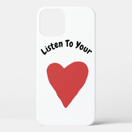 聞ハート Case-Mate iPhoneケース (裏面)