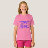 聞ハート Tシャツ (正面フル)