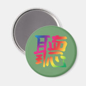 聞中国のキャラクター マグネット (正面/裏面)