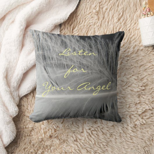 聞天使の引用文枕 クッション (ブランケット)