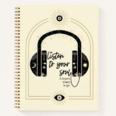 聞心に ノートブック (正面)