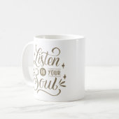 聞心 コーヒーマグカップ (正面左)