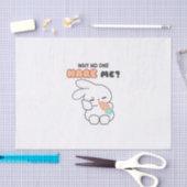 聞感じいてない？ – なぜ誰も私を飼わないのか。バニープン 薄葉紙 (クラフト)