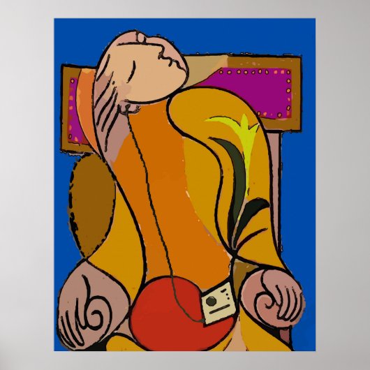 聞抽象芸術 ポスター (正面)