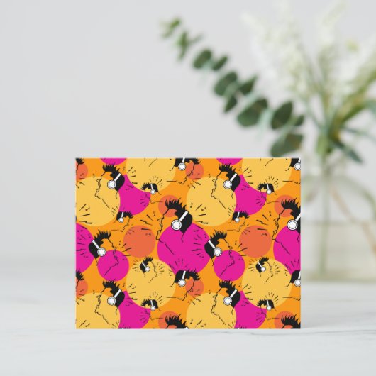 聞歌 ポストカード (スタンド正面)