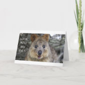 *聞私の言う事に対して、そして今まで最高のの誕生日を持つ* カード (正面)