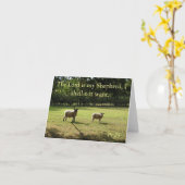 聞羊飼いだ!...カード カード (黄色い花)