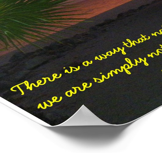 聞自然 ポスター (角)