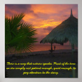 聞自然 ポスター (正面)