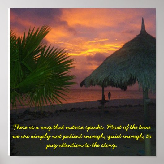 聞自然 ポスター (正面)