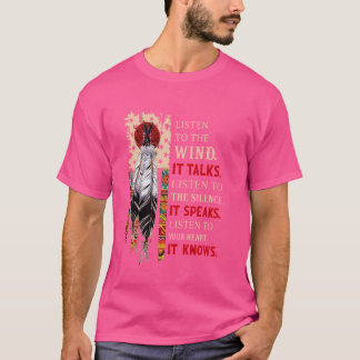 聞風に聞向く Tシャツ