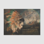 聞風に 薄葉紙 (正面)