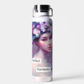 聞魂に |感動的 | ウォーターボトル (背面)