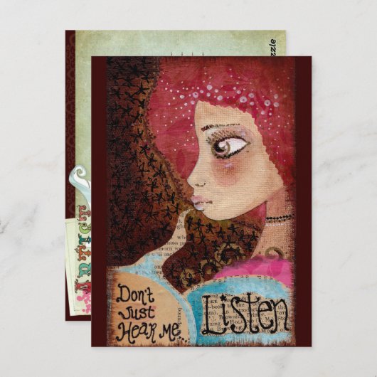 「聞」 ポストカード (正面/裏面)