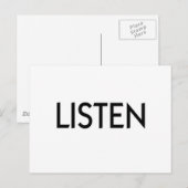 聞 ポストカード (正面/裏面)