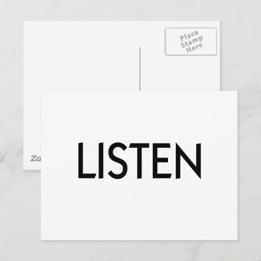 聞 ポストカード (正面/裏面)