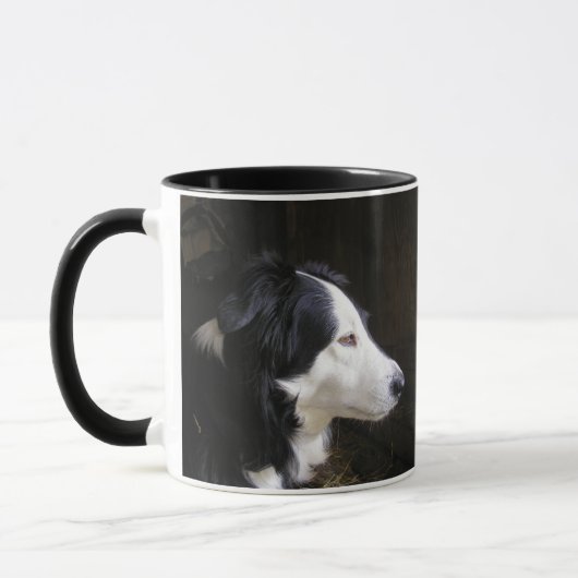 「聞」 マグカップ (左)