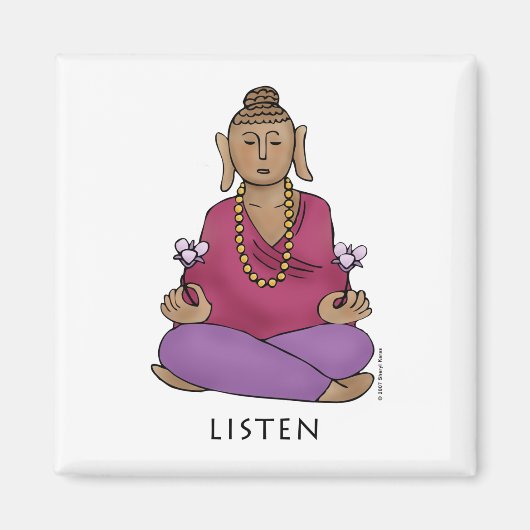 聞 マグネット (正面)