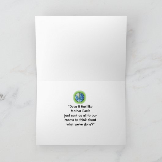 聞Mother Earth is 話's カード (内部)