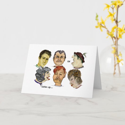 聞Mother Earth is 話's カード (黄色い花)