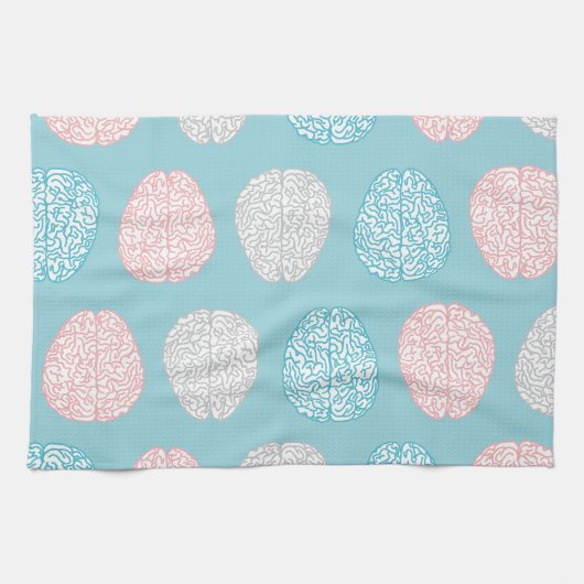 聡明なパステル調パターン キッチンタオル (横)