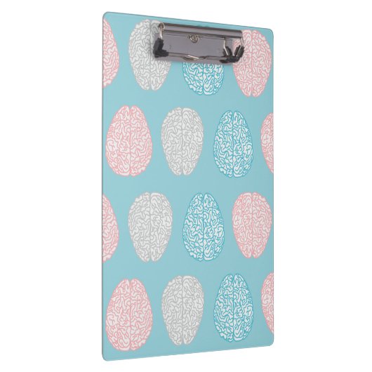 聡明なパステル調パターン(素晴らしいパステル調の頭脳) クリップボード (右)