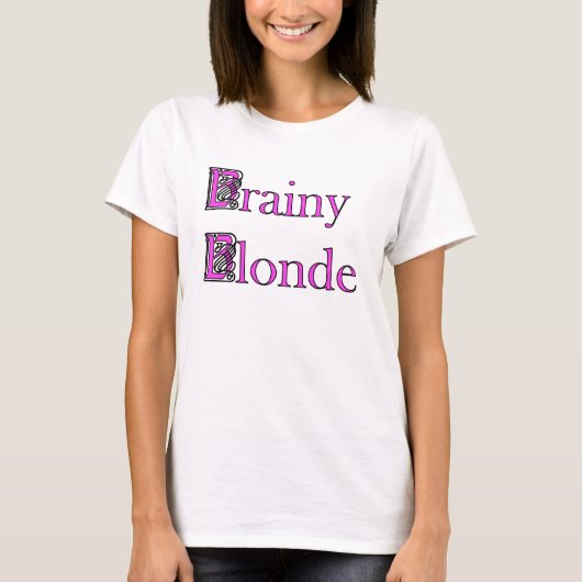 聡明なblonde2 tシャツ (正面)