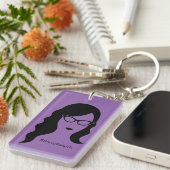 聡明なFangirls Keychain キーホルダー (正面右)