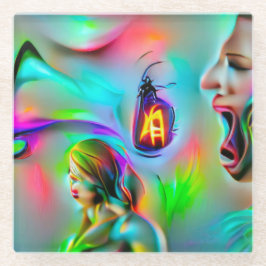 聴力恐怖症 ガラスコースター