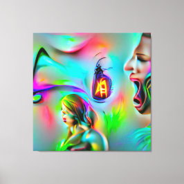 聴力恐怖症 キャンバスプリント