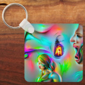 聴力恐怖症 キーホルダー (正面)