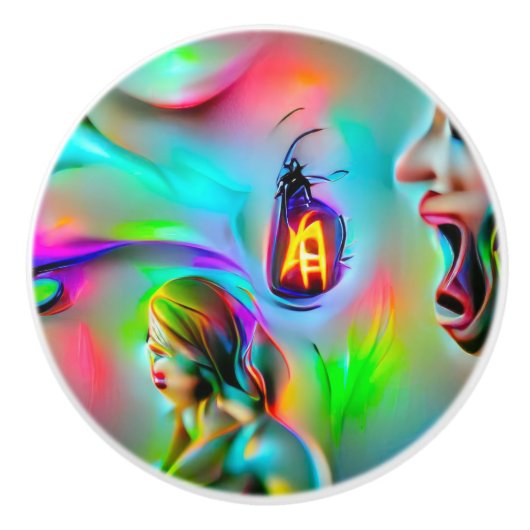 聴力恐怖症 セラミックノブ (正面)