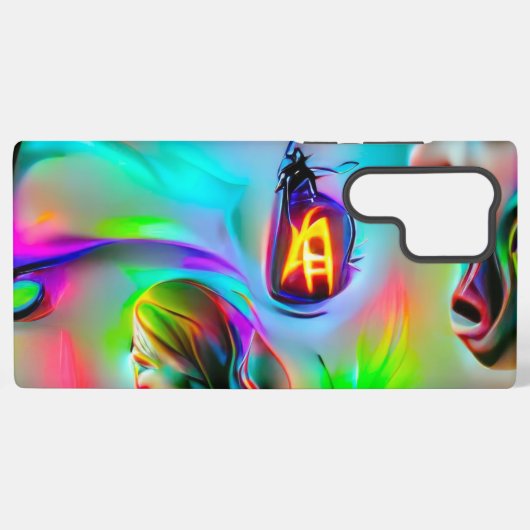 聴力恐怖症 SAMSUNG GALAXYケース (裏面横)