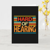 聴力懸命 カード (黄色い花)