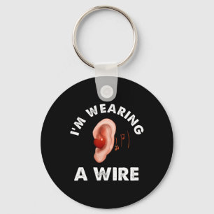聴覚おもしろいの懸命ASL聴覚障害私はWeari キーホルダー