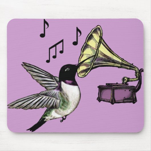 聴覚の果汁 マウスパッド (正面)