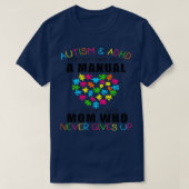 聴覚アンプADHD Tシャツ (デザイン正面)