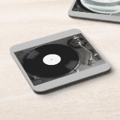 聴覚ターンテーブル コースター (左側)