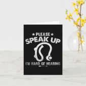 聴覚ヴィンテージ懸命Spへ カード (黄色い花)