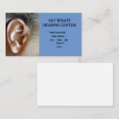 聴覚中枢 名刺 (正面/裏面)