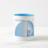 聴覚学のマグ マグカップ (中央)