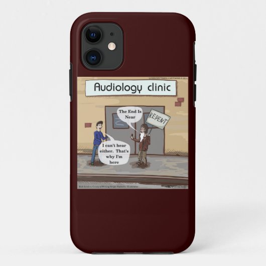 聴覚学の反省 Funny iPhone 5/5S カーゼ Case-Mate iPhoneケース (裏面)