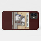 聴覚学の反省 Funny iPhone 5/5S カーゼ Case-Mate iPhoneケース (裏面(横))