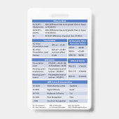 聴覚学バッジ バディ/リファレンスバッジ バッジ (裏面)